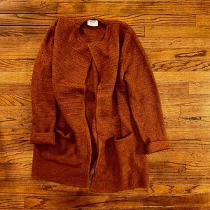 Oversized Warm Knit Cardigan Jacket